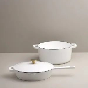 Kana Lifestyle: 3 Piece Cast Iron Cookware Set