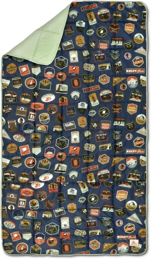 Kelty | Bestie Blanket Patches - Fun and Functional Large 1P Blanket - Twin