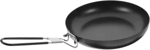KICHOUSE Foldable Mini Frying Pan Non-Stick Camping Pot Compact for Hiking Picnics