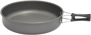 KICHOUSE Portable Non-Stick Frying Pan Durable Camping Cookware for People Lightweight Design for Outdoor Cooking Picnics and Hiking Activities