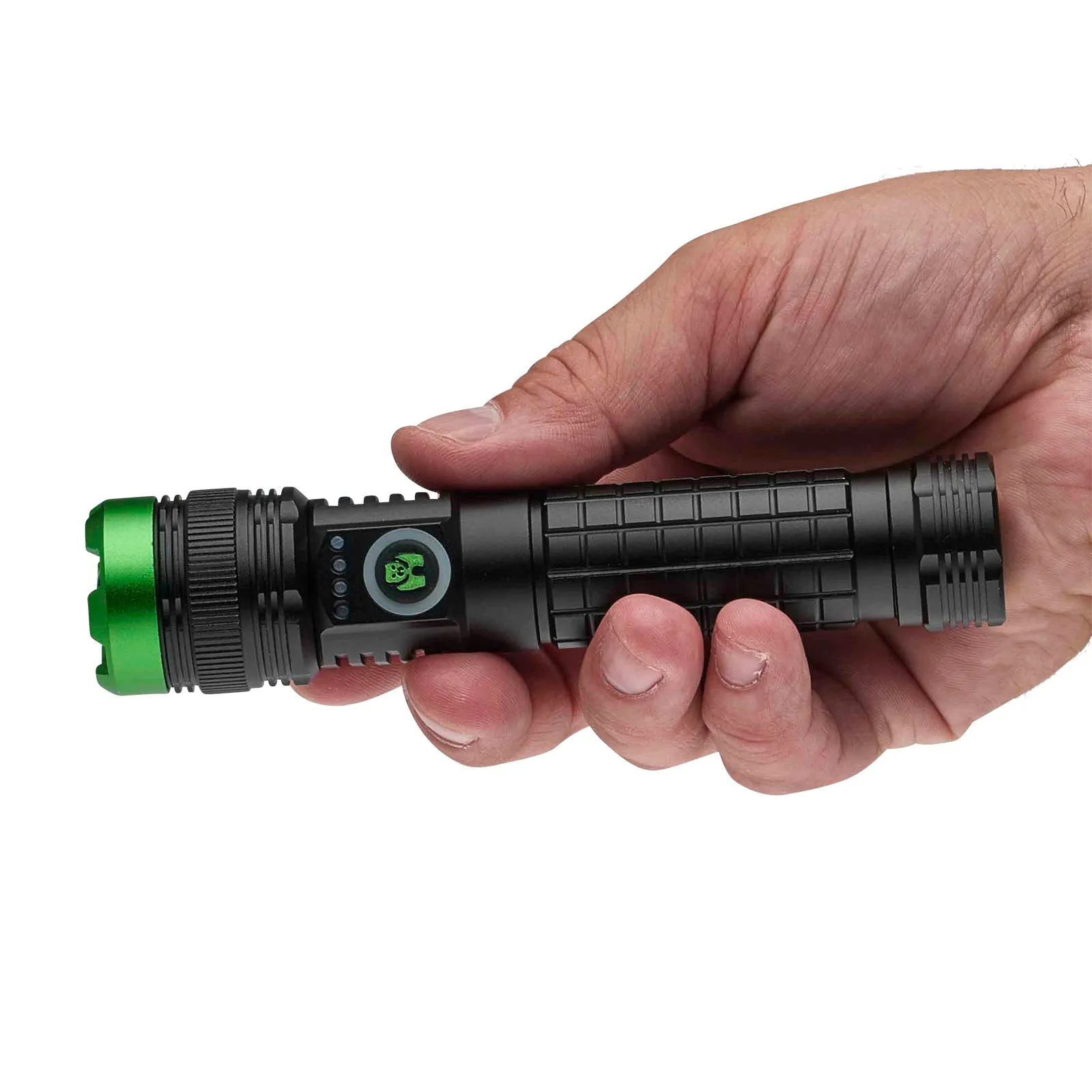 Kodiak 2000 Lumen Rechargeable Tactical Flashlight with Magnetic Charging