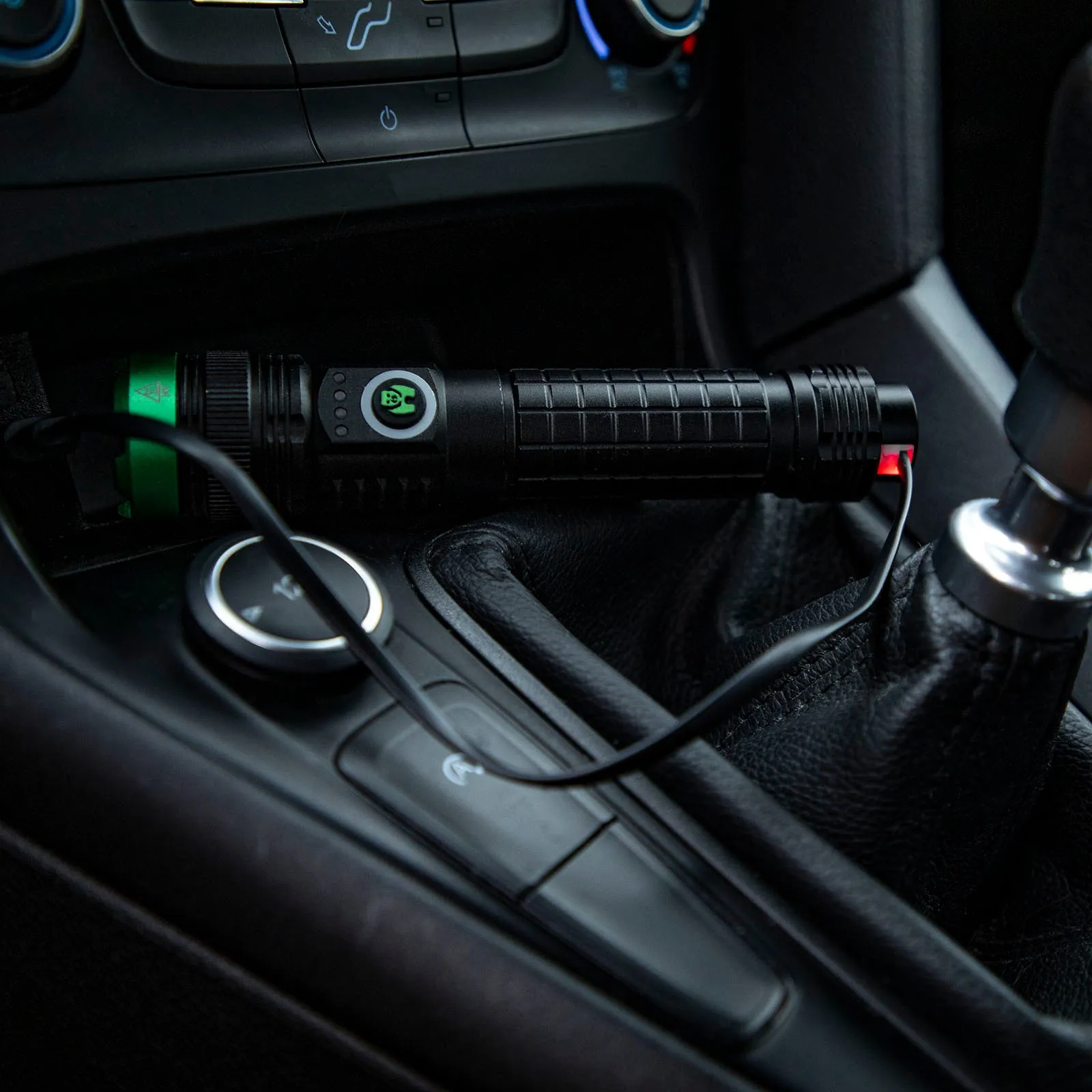 Kodiak 2000 Lumen Rechargeable Tactical Flashlight with Magnetic Charging