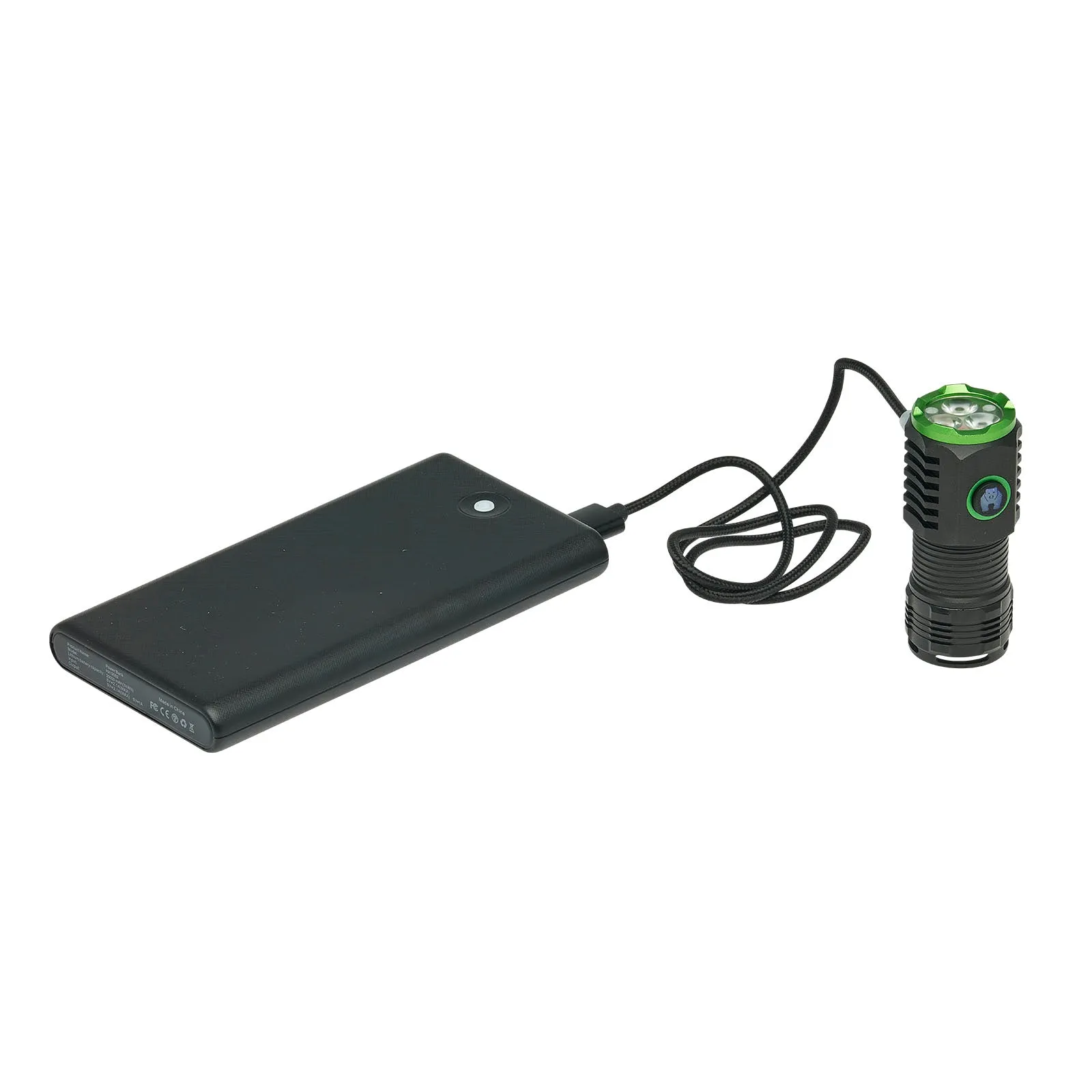 Kodiak® Komrade® 2500 Lumen Compact Rechargeable Tactical Flashlight