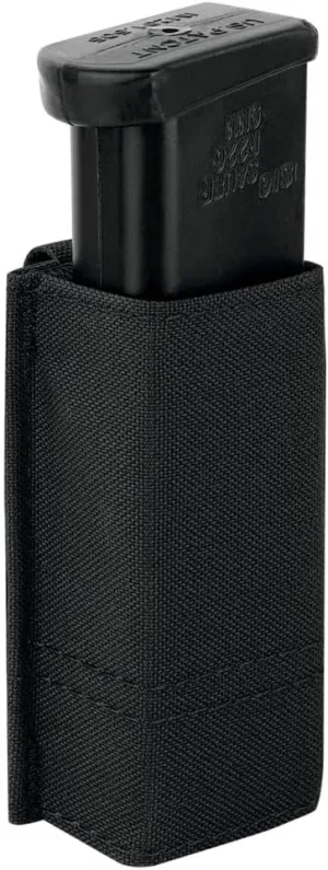 KRYDEX Single/Double Pistol Mag Pouch, Nylon Magazine Pouch 9mm with Quick Release Magazine Pouch Insert