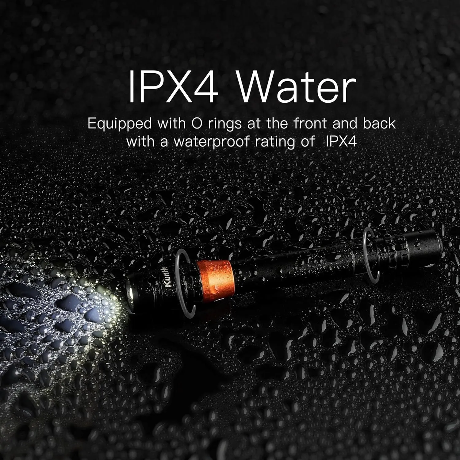 KunHe 500 Lumens Small LED Pen Flashlight Rechargeable IPX4 Waterproof Pocket Size Pen Flashlight with Steel Pocket Clip USB C Charging Cable Work Light Valentine Gifts for Men