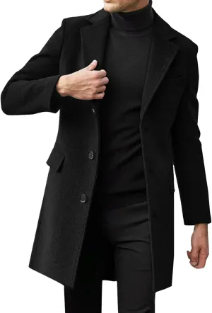 LCMTWX Men's Thick Thermal Winter Jacket Stand Collar Knitted Splice Sweater Coat Casual Cardigan Stylish Outwear Mens