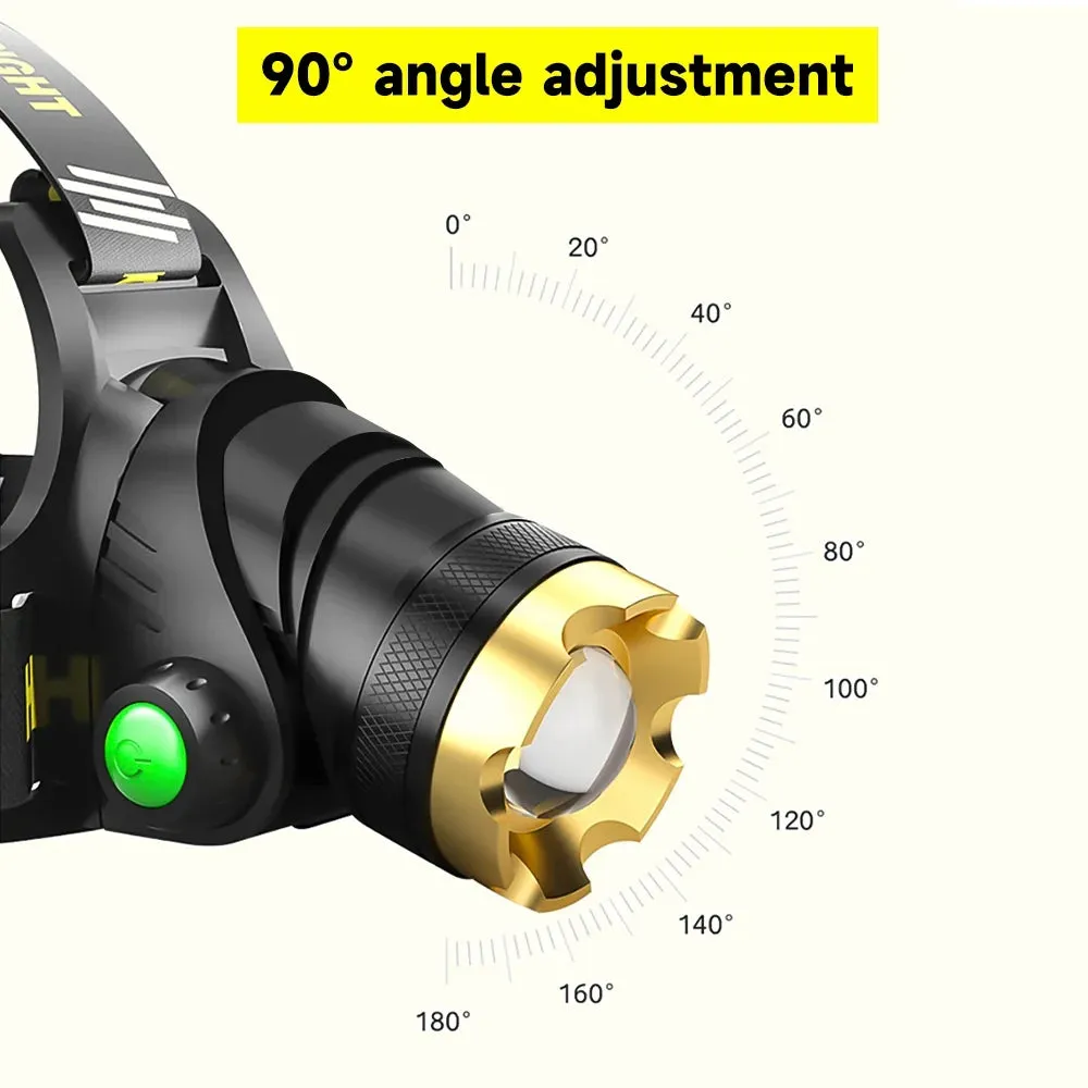 LED Compliance-certified Massive markdown Sensor Headlamp 9000 Waterproof Lumen with Motion