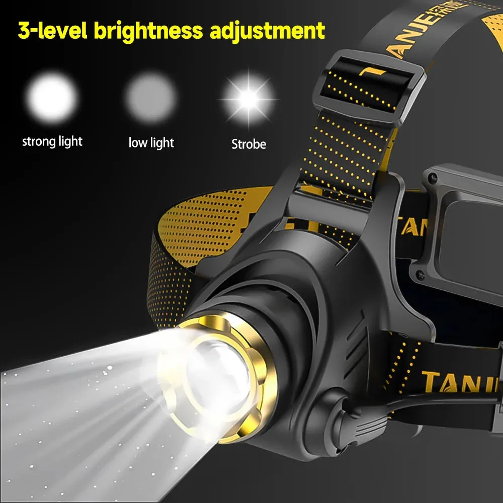 LED Compliance-certified Massive markdown Sensor Headlamp 9000 Waterproof Lumen with Motion