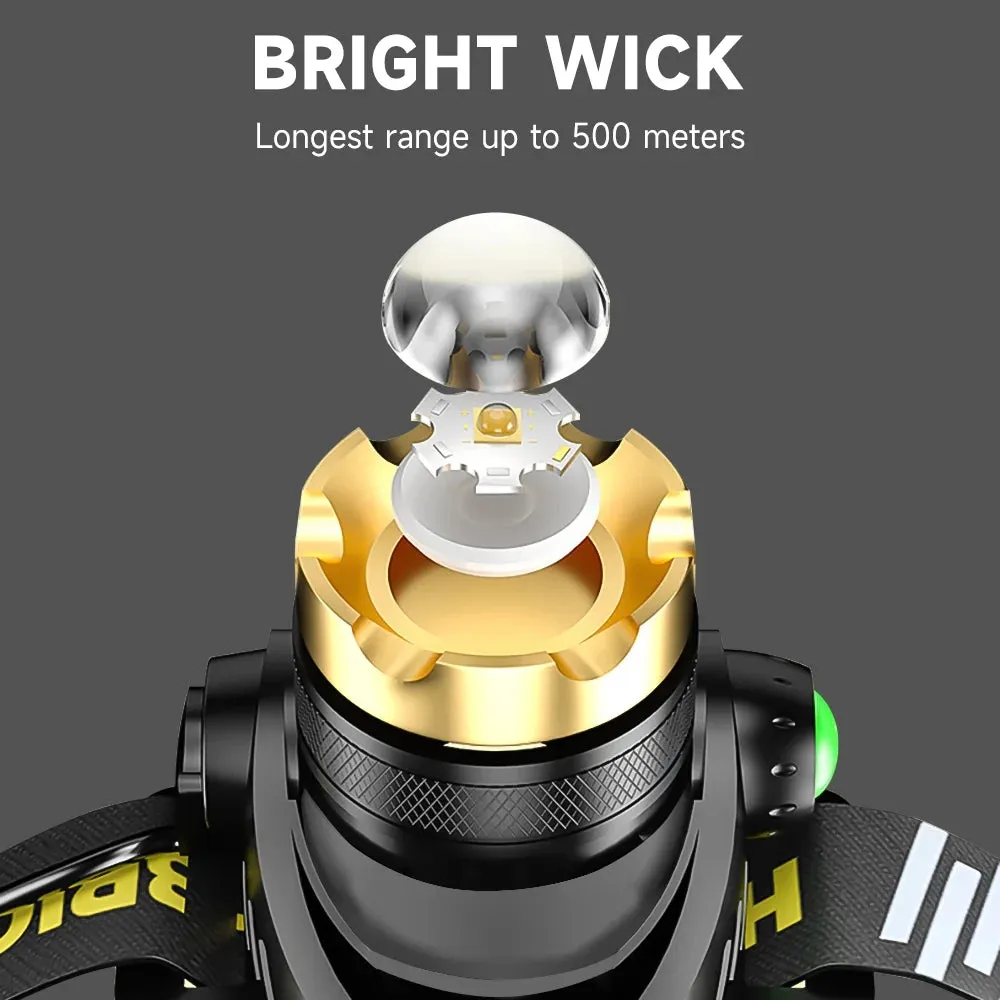 LED Compliance-certified Massive markdown Sensor Headlamp 9000 Waterproof Lumen with Motion