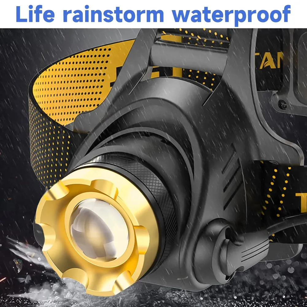 LED Compliance-certified Massive markdown Sensor Headlamp 9000 Waterproof Lumen with Motion