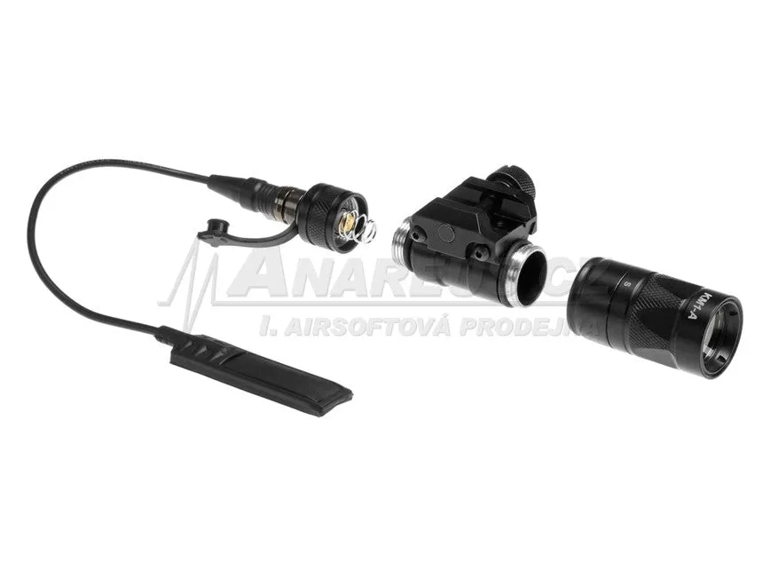 LED Flashlight M300W KM1-A Scoutlight - Black