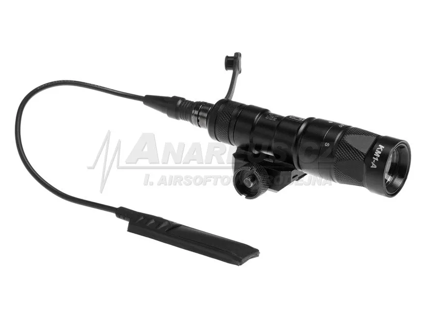 LED Flashlight M300W KM1-A Scoutlight - Black