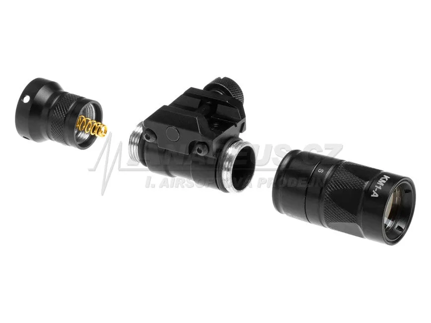 LED Flashlight M300W KM1-A Scoutlight - Black