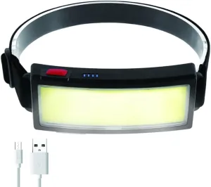 LED Head Torch,Headlights Outdoor Household Portable Headlamp with Built Rechargeable Head Lamp (Color : Black, Size : One Size)