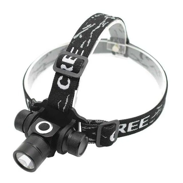 Led Headlamp 2000 Lumen XML L2 Headlight Forehead Flashlight 18650 Battery Head Lamp Light Running Frontal Torch Camp Bike Light