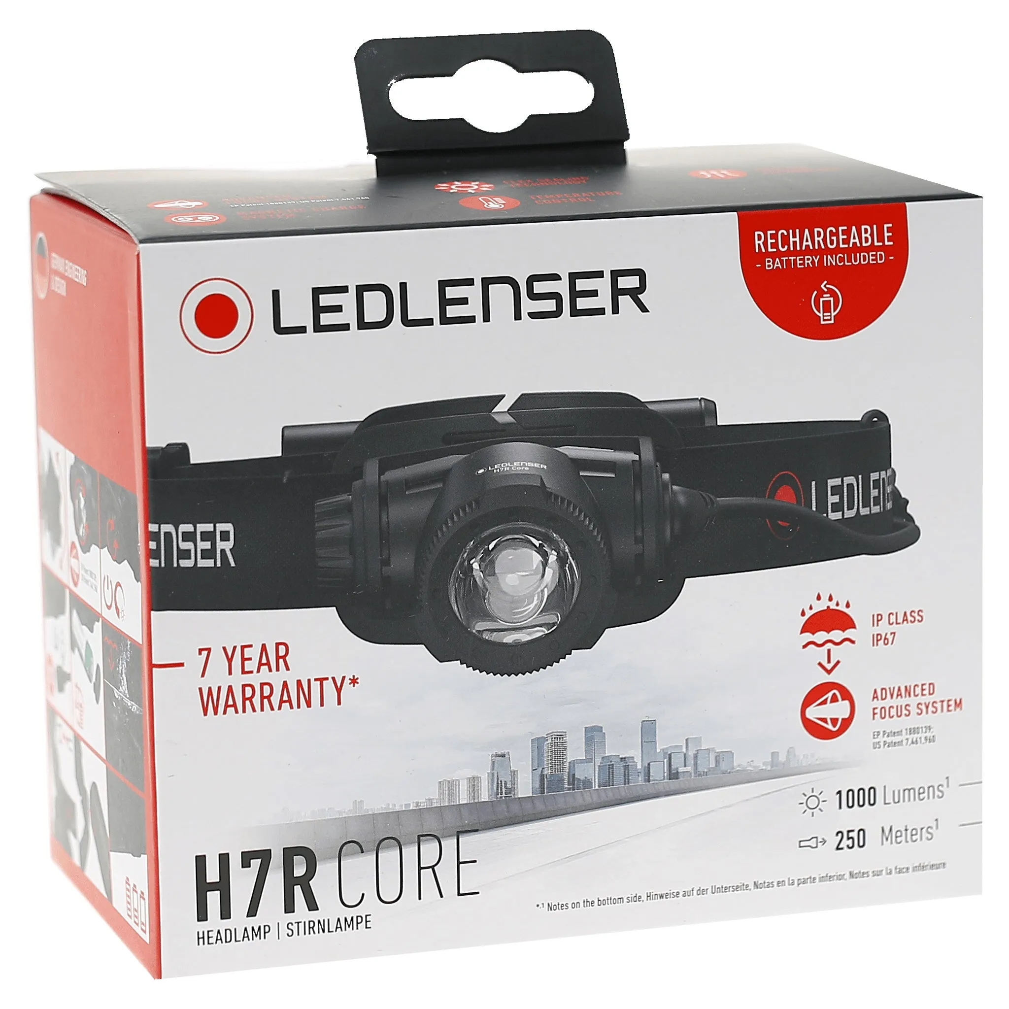 Led Lenser H7R Core 1000 Lumens Rechargeable Headlamp