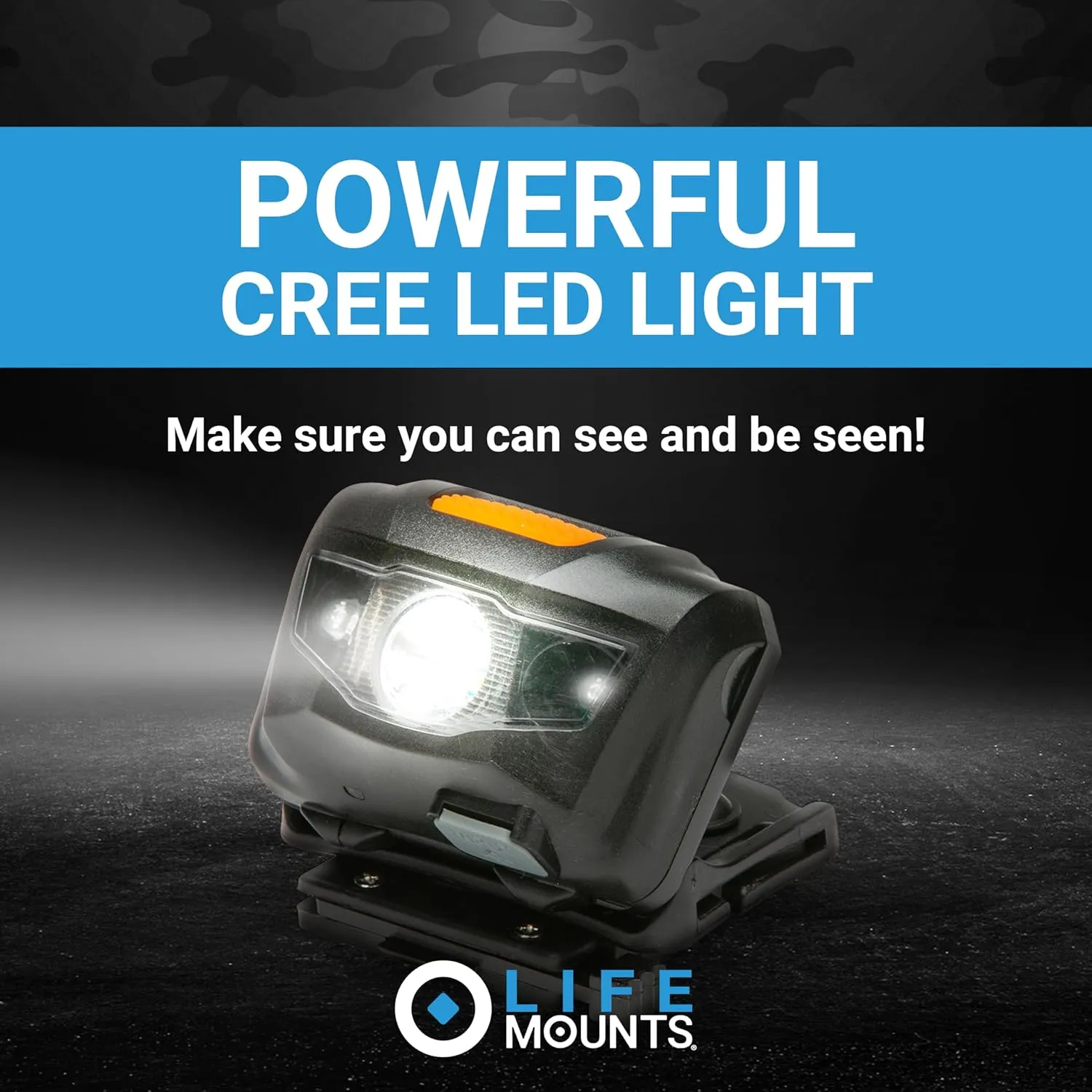 LED Tactical Helmet NVG Shroud Mounted Light