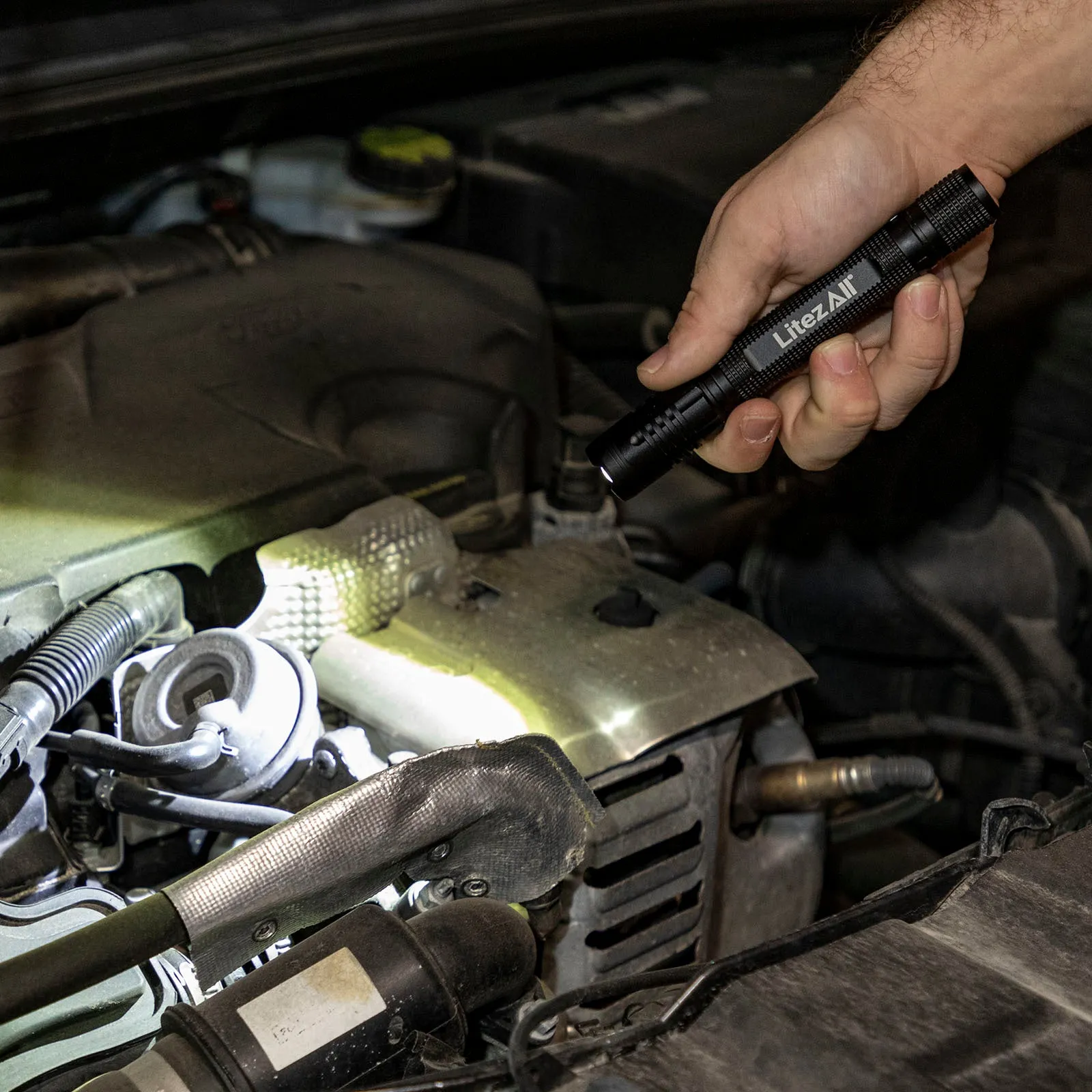 LitezAll 280 Lumen Tactical Flashlight