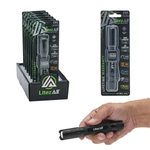 LitezAll 280 Lumen Tactical Flashlight