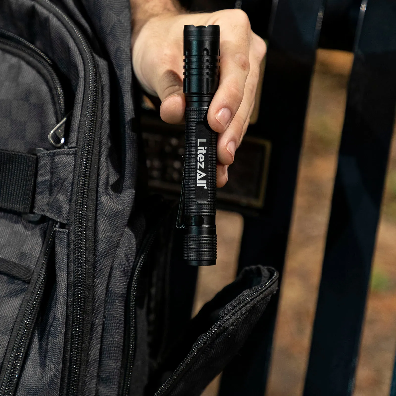 LitezAll 280 Lumen Tactical Flashlight
