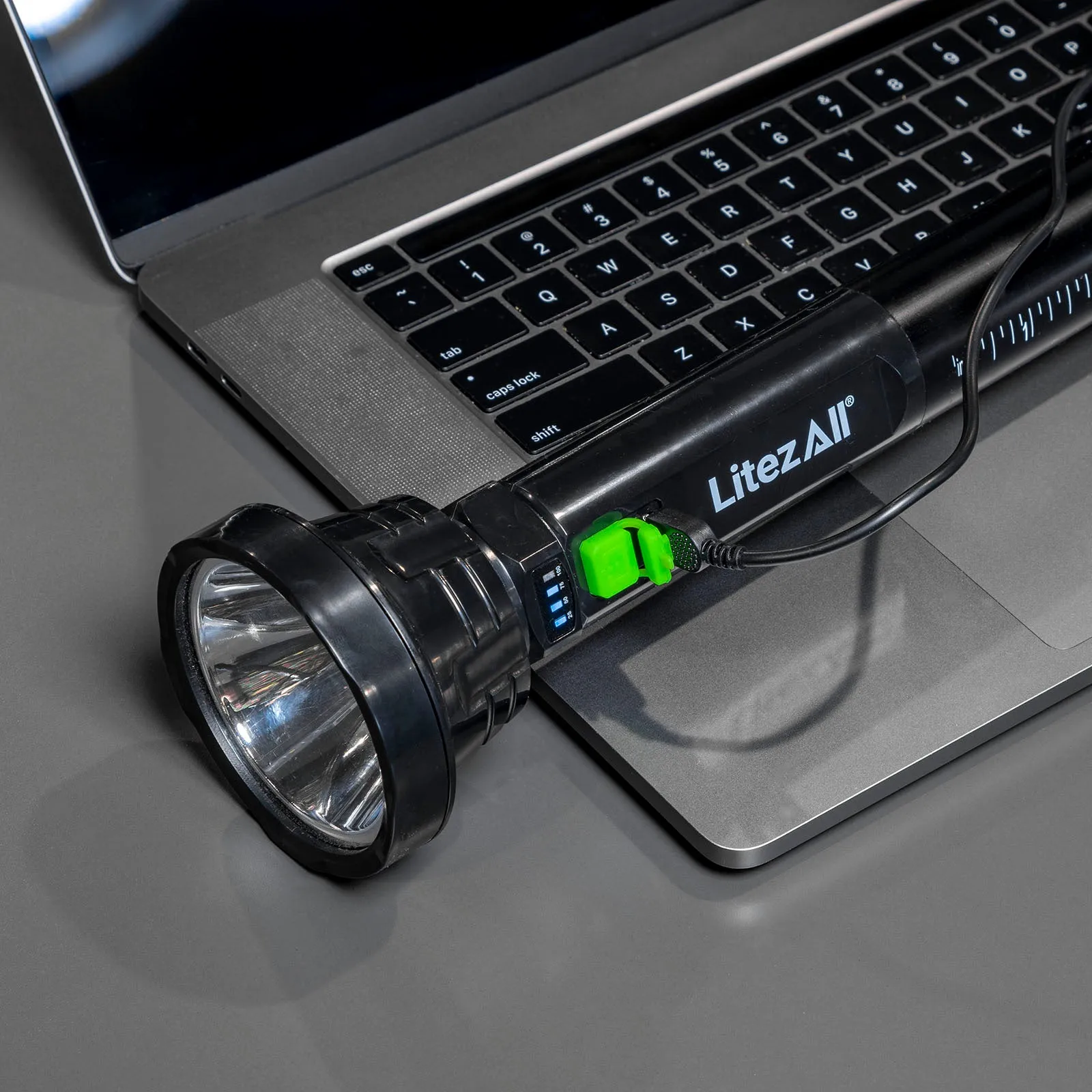 LitezAll Bigger Better Brighter Rechargeable Flashlight