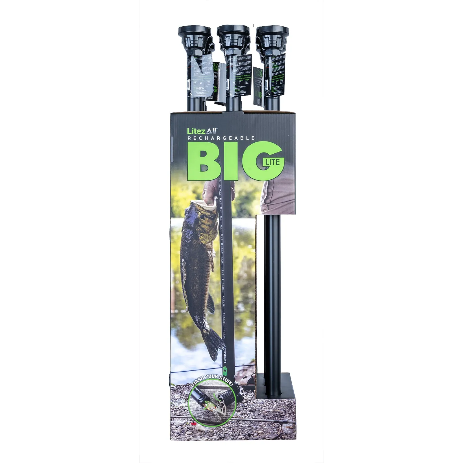 LitezAll Bigger Better Brighter Rechargeable Flashlight