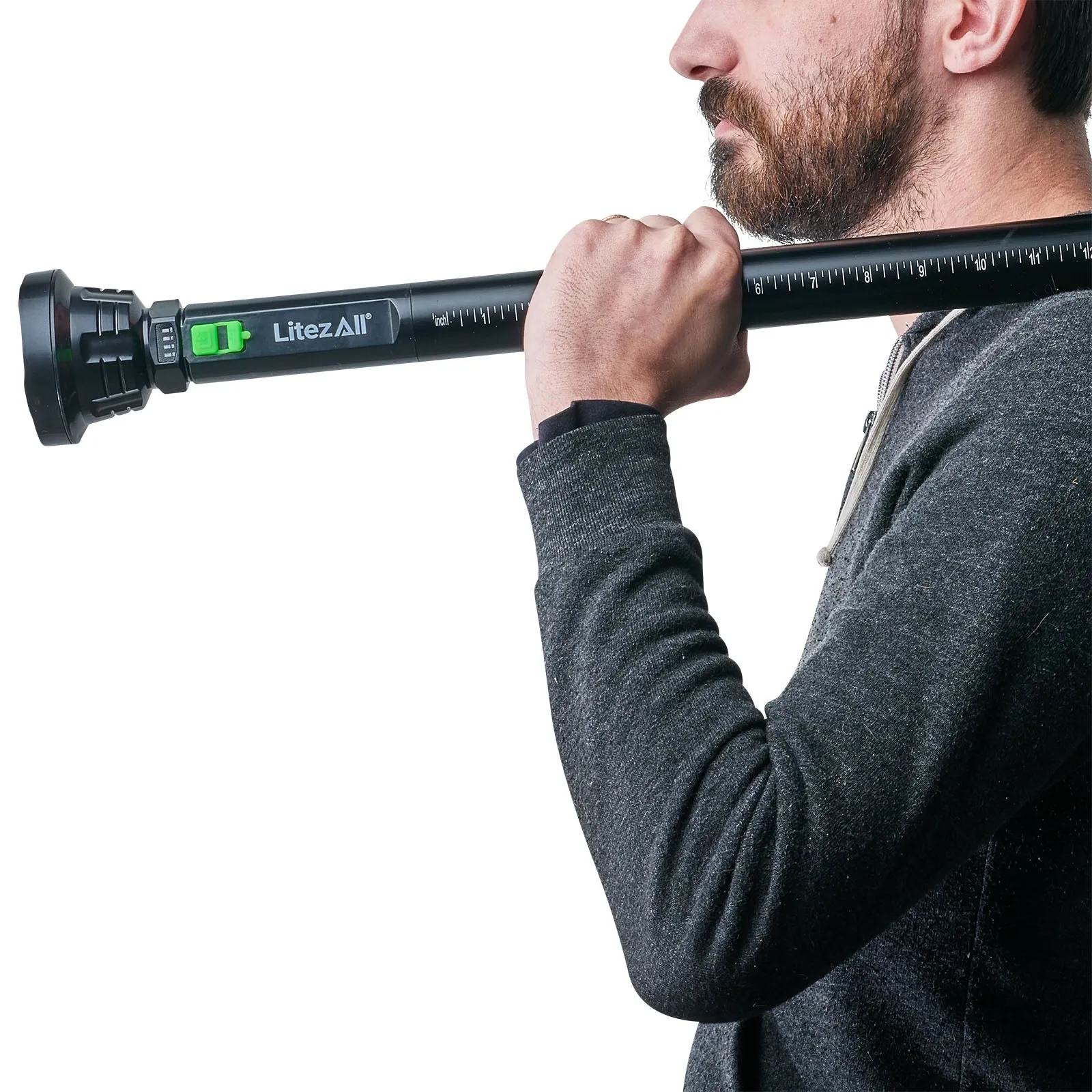 LitezAll Bigger Better Brighter Rechargeable Flashlight