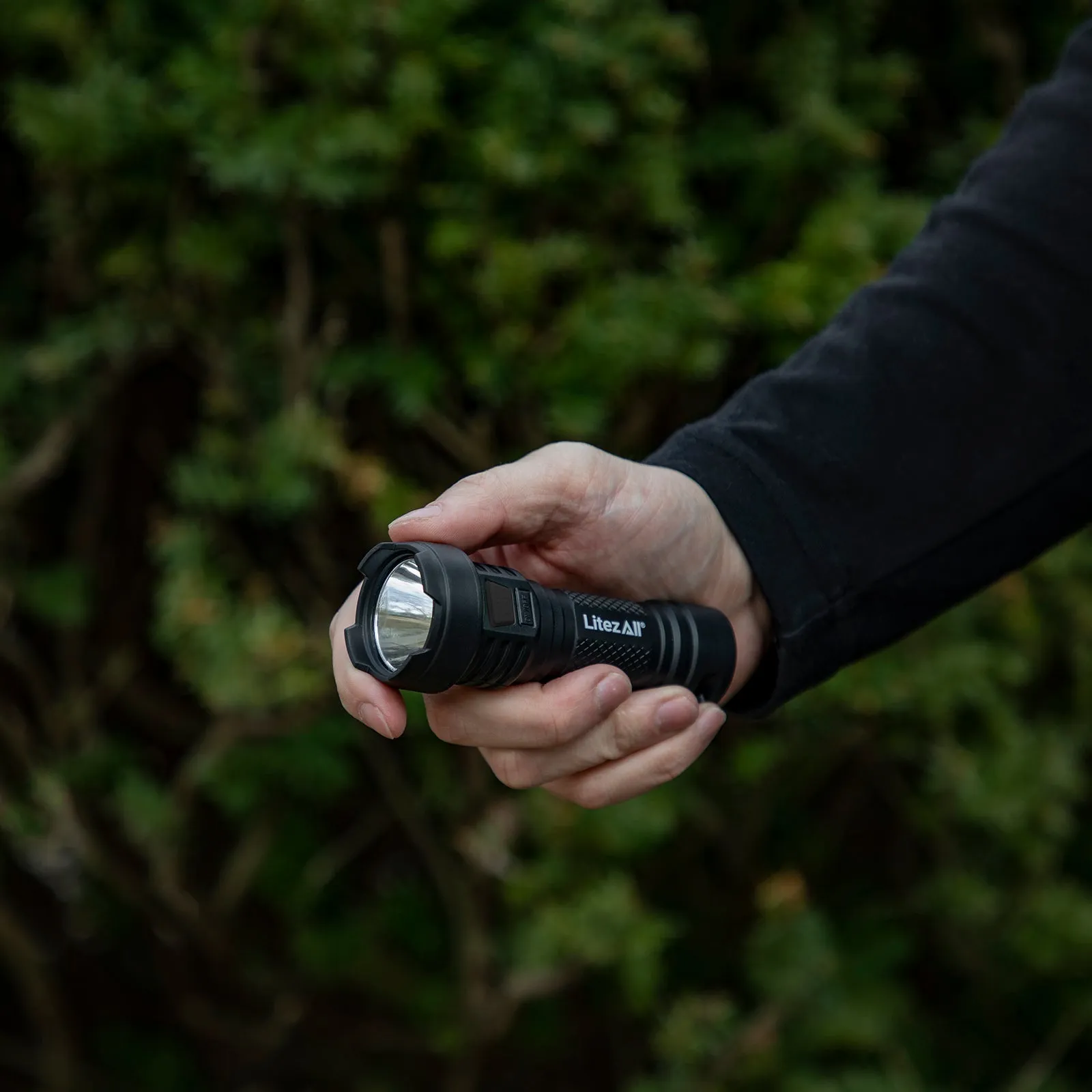 LitezAll Rechargeable 120 Lumen Flashlight