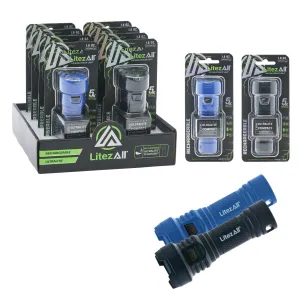 LitezAll Rechargeable 120 Lumen Flashlight