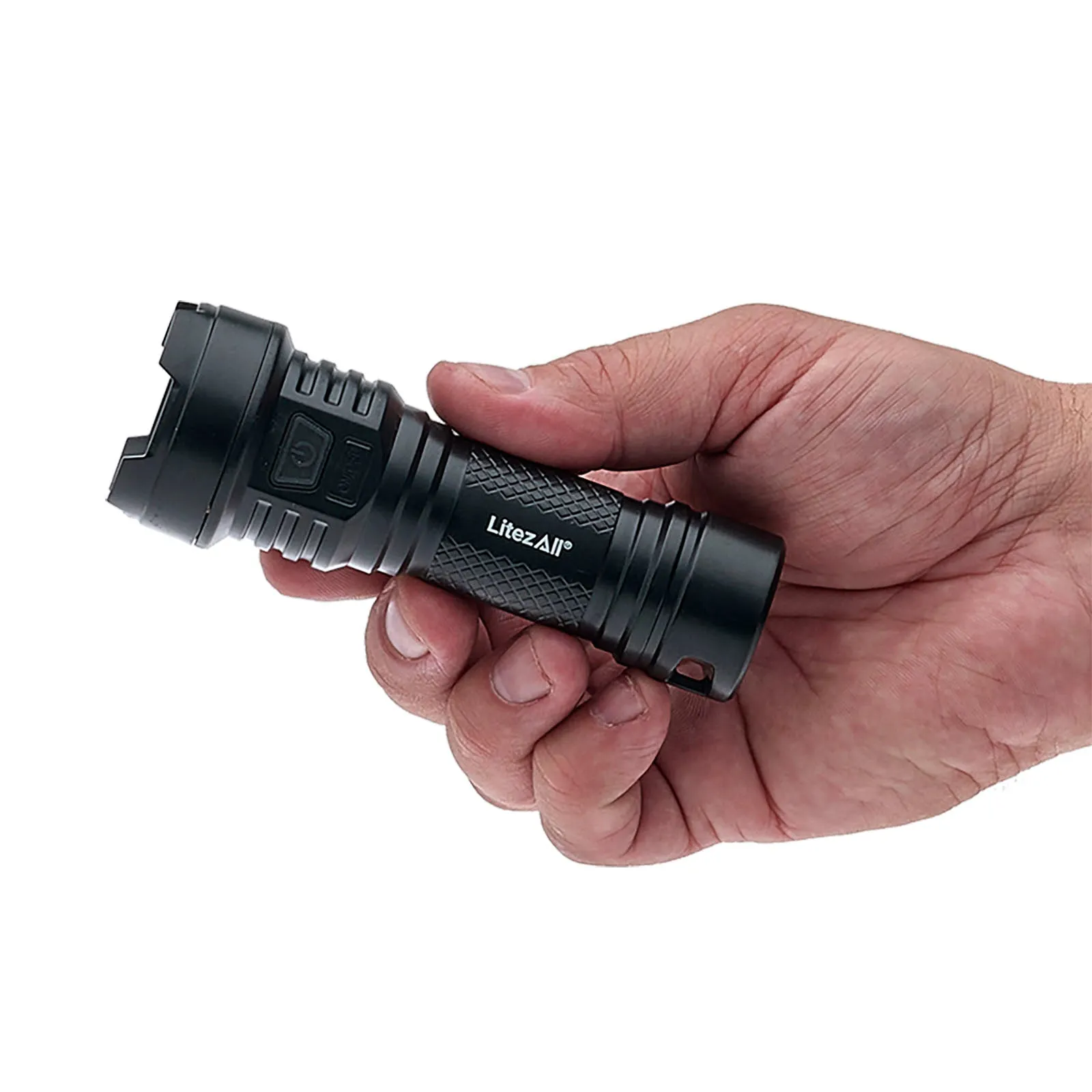 LitezAll Rechargeable 120 Lumen Flashlight