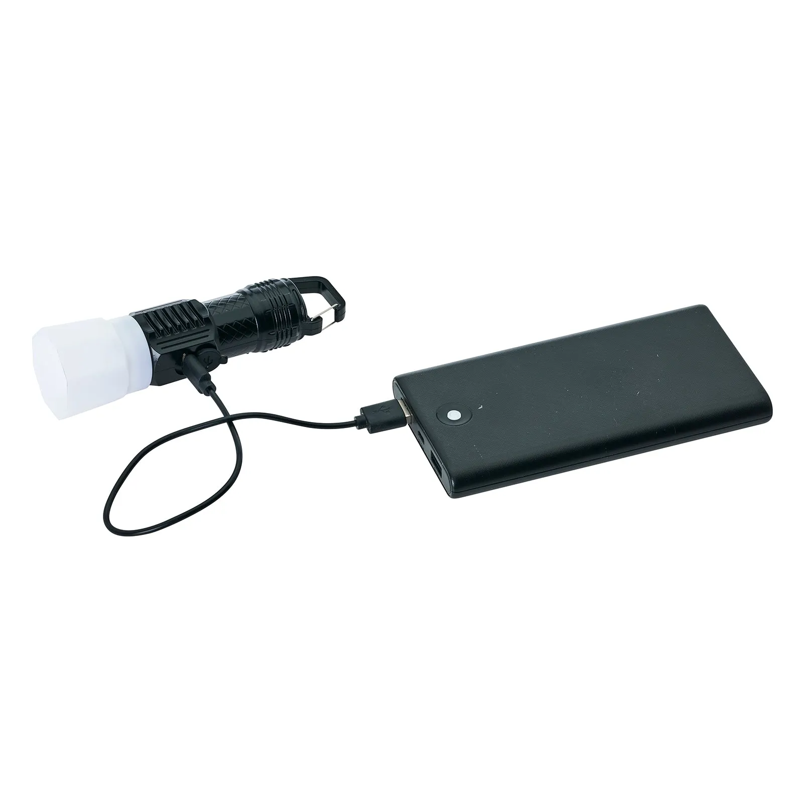 LitezAll Rechargeable Pocket Flashlight with Removable Shade