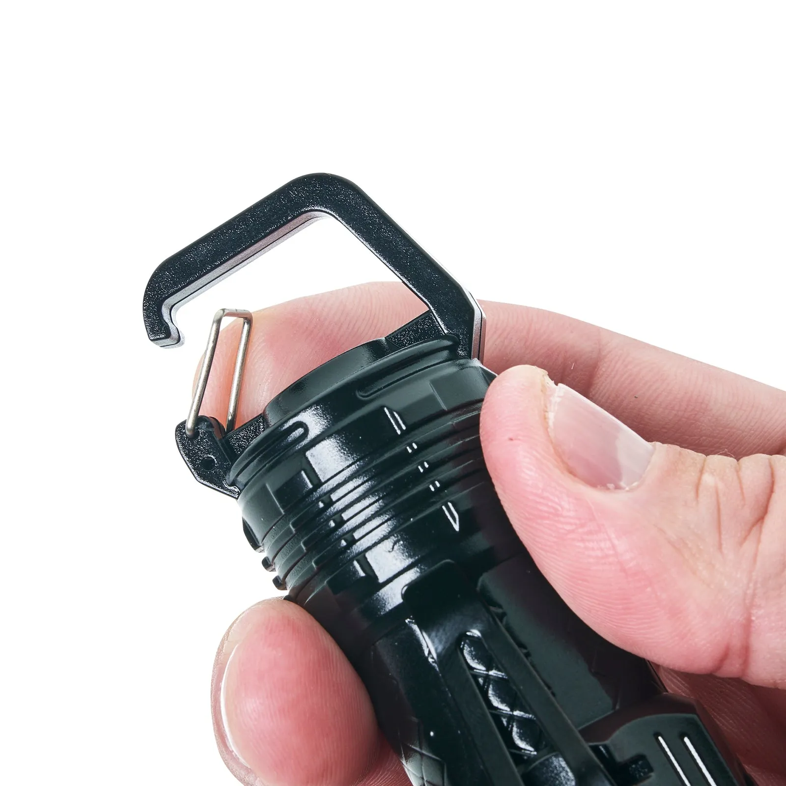 LitezAll Rechargeable Pocket Flashlight with Removable Shade