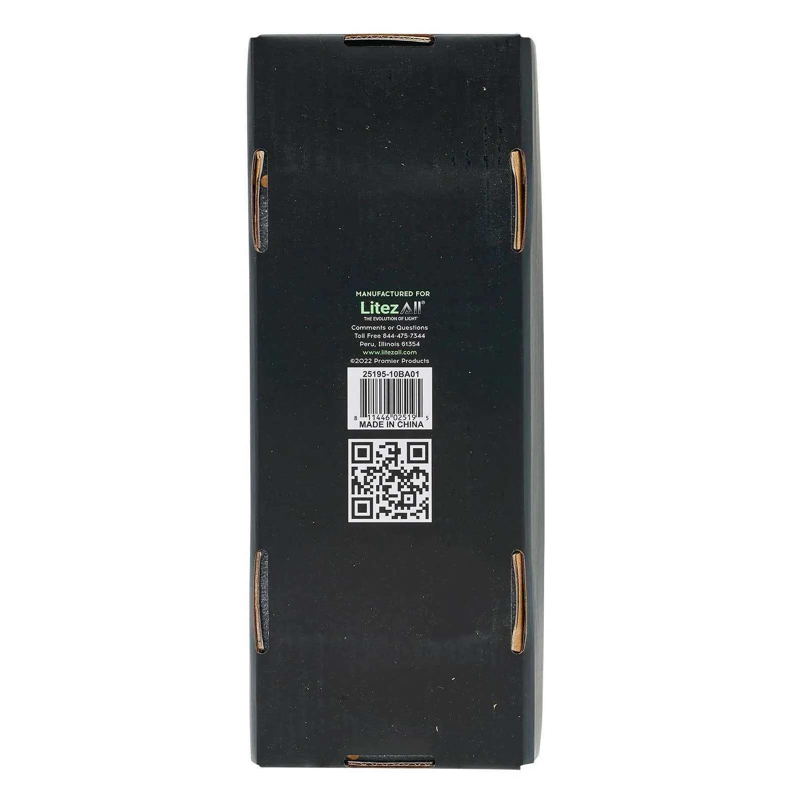 LitezAll Rechargeable Thin 2000 Lumen Tactical Flashlight