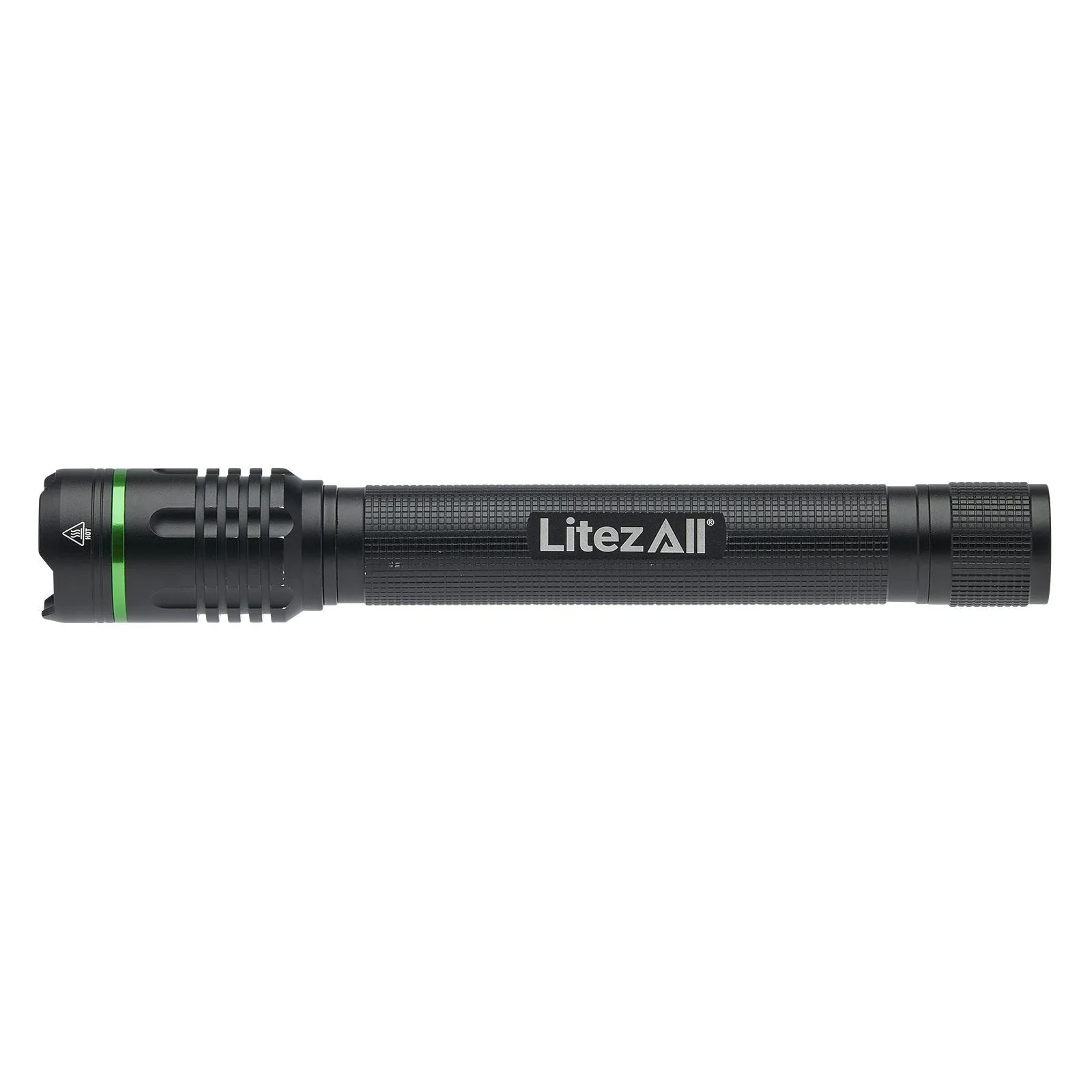 LitezAll Rechargeable Thin 2000 Lumen Tactical Flashlight
