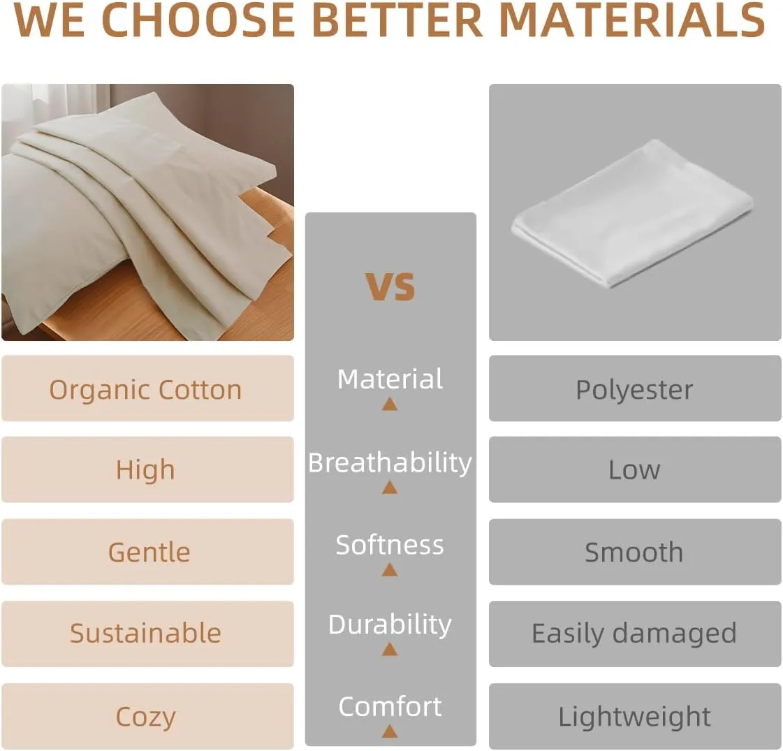 LOFE Organic Buckwheat Pillow for Sleeping - 14''x20'', Adjustable Loft, Breathable for Cool Sleep, Cervical Support for Back and Side Sleepers(Tartary Buckwheat Hulls)