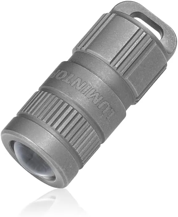 LUMINTOP EDC Pimi Thumb-Size Keychain Flashlight 100 Lumens Mini Flashlight IPX-8 Waterproof Ultra-Compact EDC Light