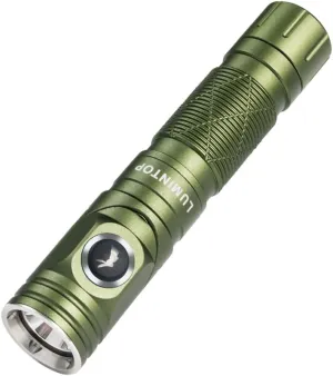 LUMINTOP L1 Flashlight, 900 Lumen Rechargeable Tactical Flashlight, 90 Degree IPX4 Waterproof LED Mini Flashlight 6 Modes - 126m Distance Best High Performance LED for Camping, Outdoor, Hiking Gift