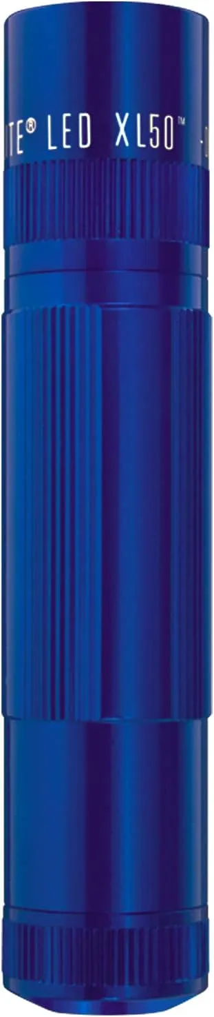 Maglite XL50 LED 3-Cell AAA Flashlight, Blue