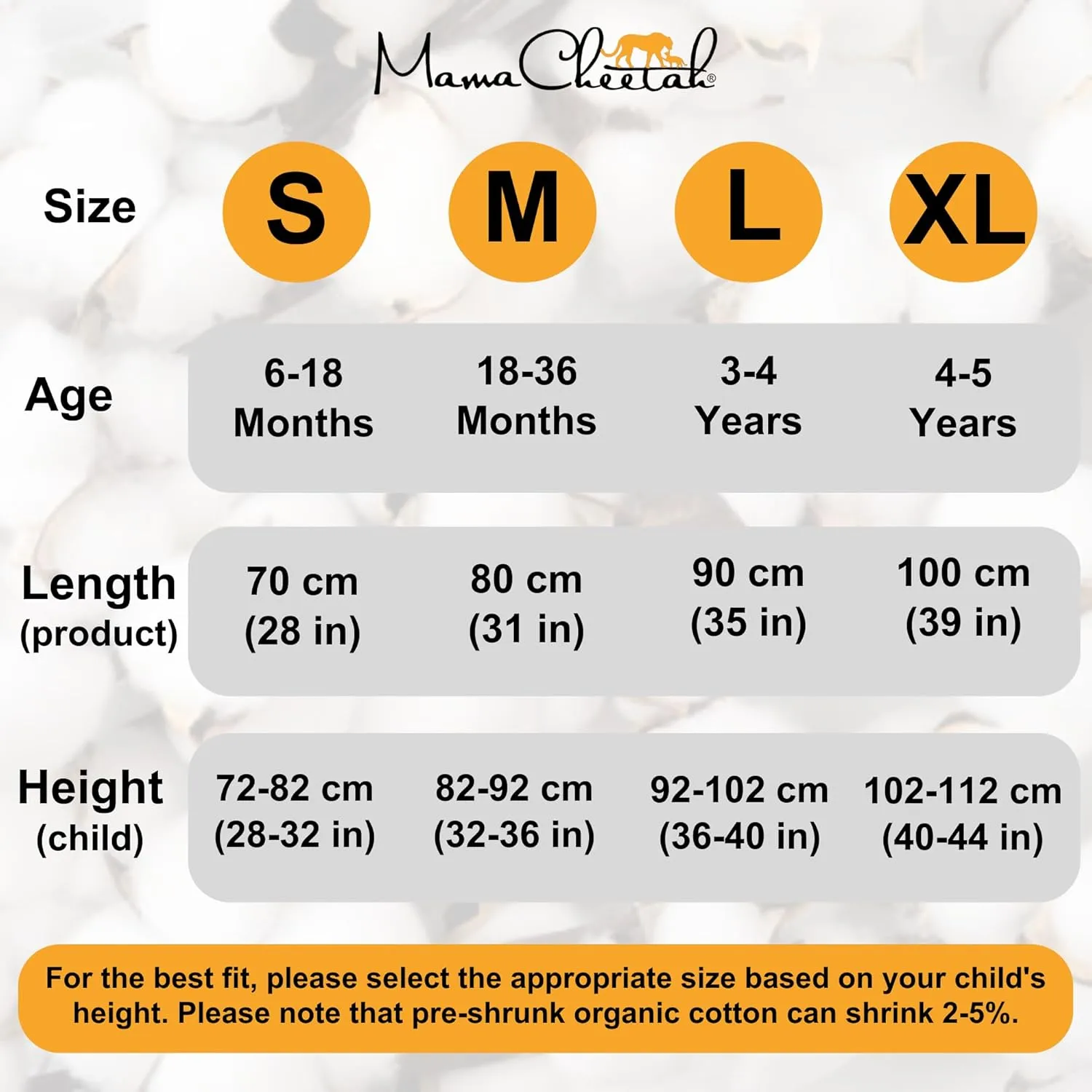 Mama Cheetah Toddler Sleep Sack with Feet 3T - 4T, 2.5 TOG Organic Cotton Baby Sleeping Bag with Legs, Baby Wearable Blankets for Walkers w/ 2-Way Zipper, Baby Sleep Sack for Girls & Boys, Large