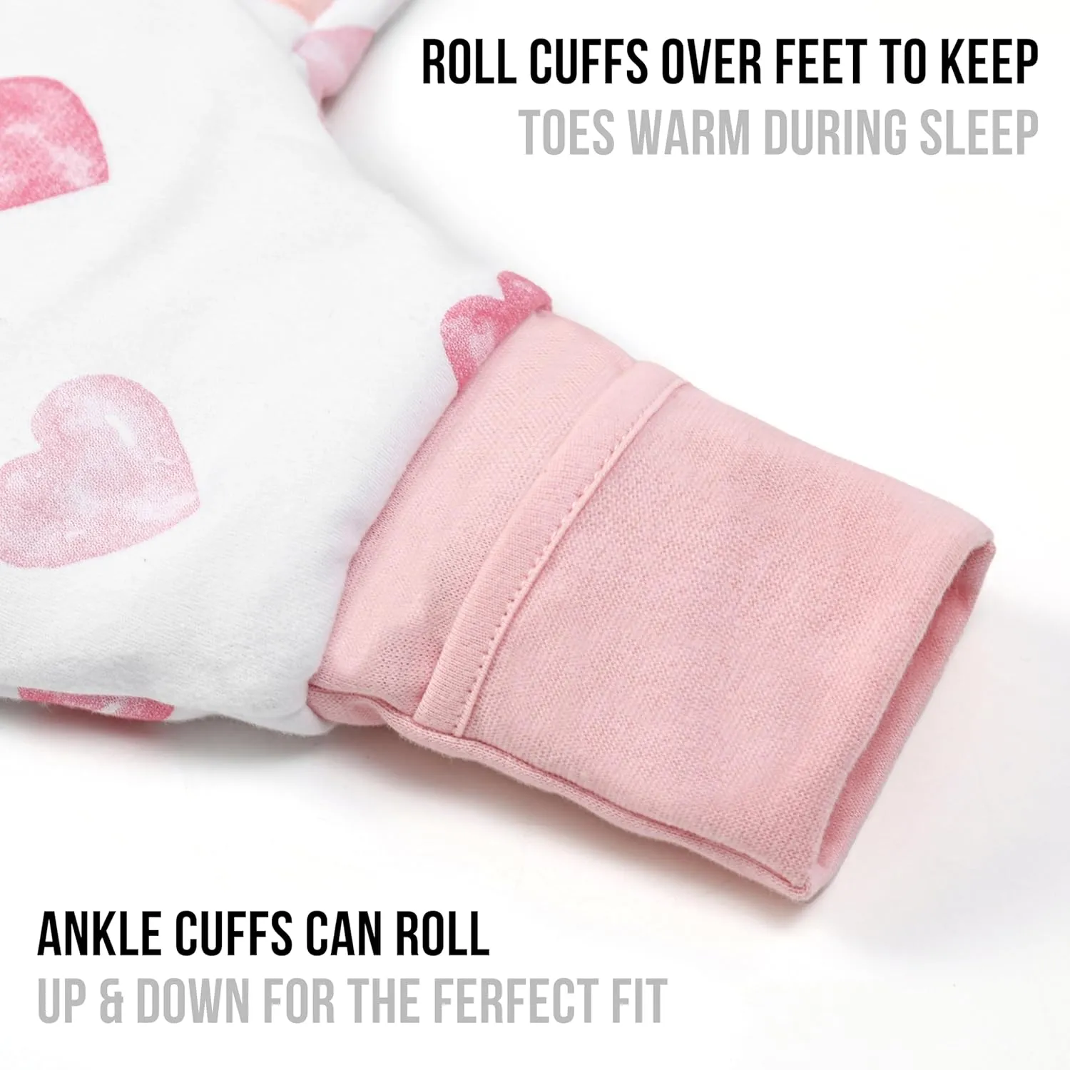 Mama Cheetah Toddler Sleep Sack with Feet 3T - 4T, 2.5 TOG Organic Cotton Baby Sleeping Bag with Legs, Baby Wearable Blankets for Walkers w/ 2-Way Zipper, Baby Sleep Sack for Girls & Boys, Large