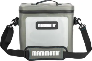 Mammoth Coolers GoCube, Portable 12 QT Soft Sided Cooler Bag with Durable TPU Material, Water Resistant Zipper & Crossbody Strap for Easy Transport
