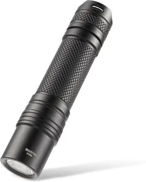 MecArmy PS05 Aircraft-Grade Aluminum EDC Mini Flashlight- One-Hand Quick Press, 185 Lumens, Small Led Flash Light, Easy-to-Replace AA Battery Powered, Tail-Stand for Work, Home, Outdoors, Emergency