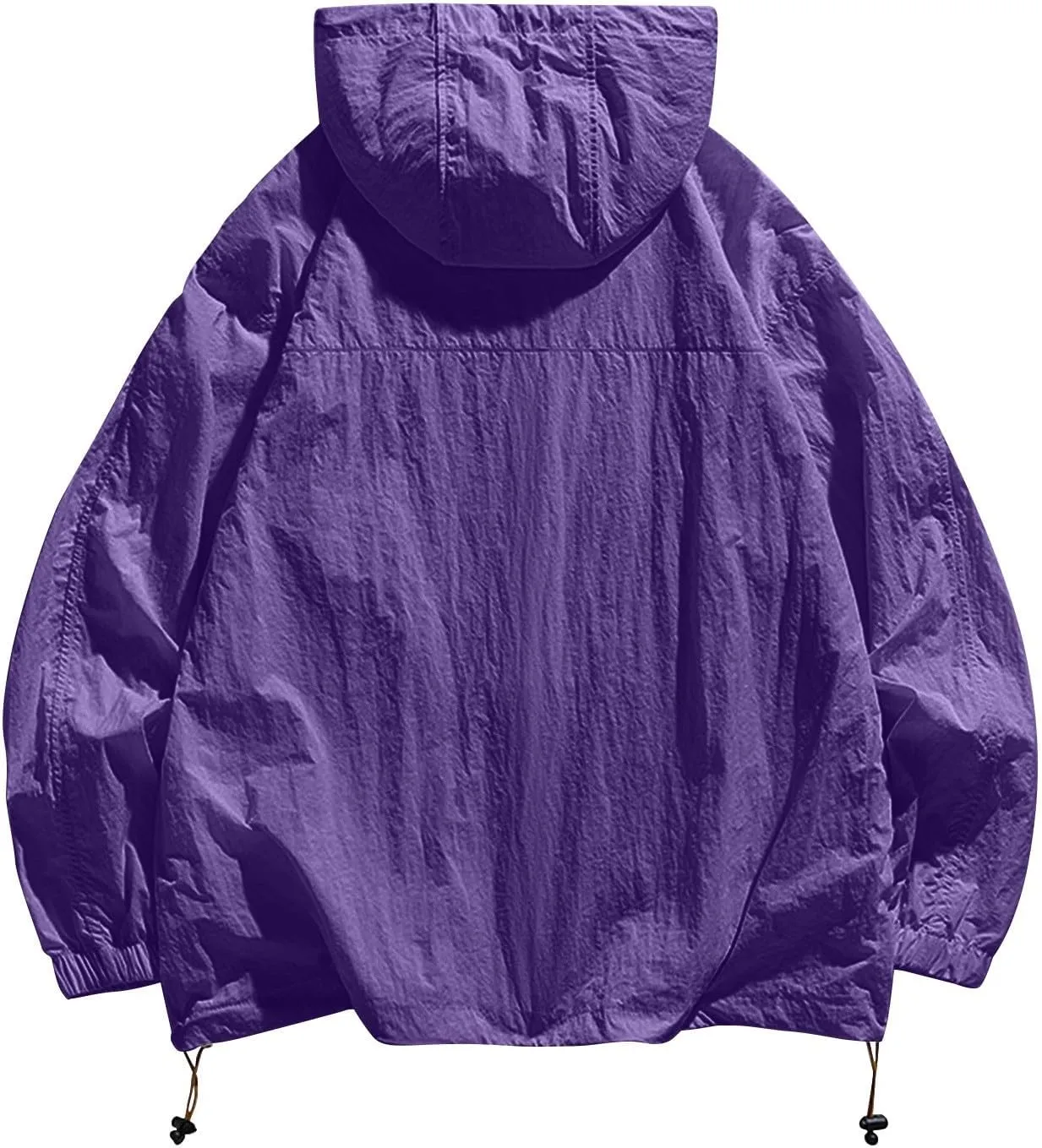 Mens Lightweight Rain Jacket Hiking Golf Coat Water Resistant Breathable Outerwear Fishing Lightweight Raincoat