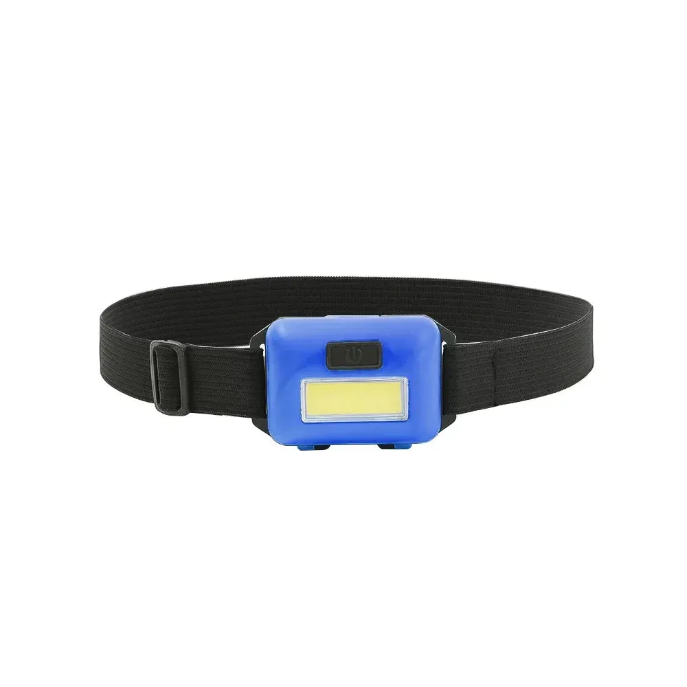 Mini COB Headlight Portable LEDHeadlamp Waterproof Head Front Light With 3 Modes Lighting Outdoor Camping Hiking Head Flashlight