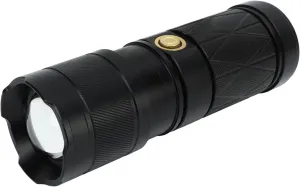 Mini LED Flashlight, Durable USB Rechargeable Waterproof Flashlight Portable Zoomable Handheld Flashlight for Outdoor Adventure Camping