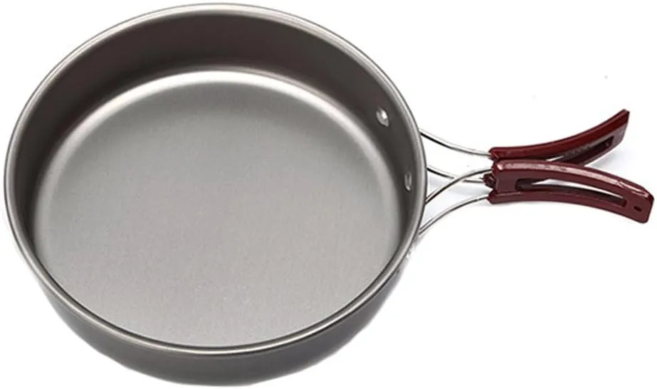 Mini Pot Foldable Pot Cookware/Omelette Fry Pan/Cooker Utensils for Camping and Outdoor Activity