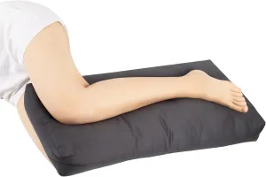 MINUPWELL Knee Pillow for Side Sleepers, 6" Leg Pillow for Side Sleeping, 100% Cotton Fabric Pillow for Between Knees While Sleeping - High Support Alternative for Relieving Leg, Back, and Knee Pain