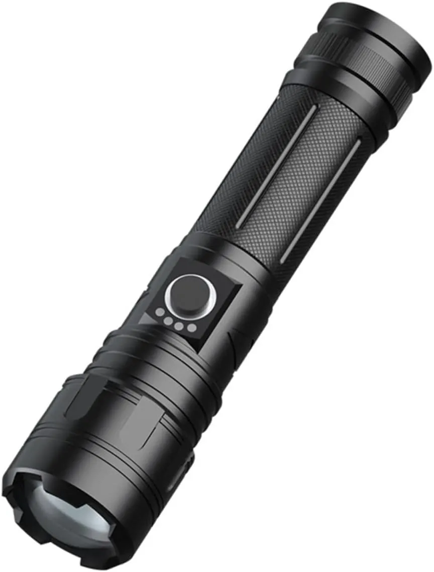 Mipcase Powerful Mini Flashlight Emergency Flashlight Telescopic Charging for Hiking