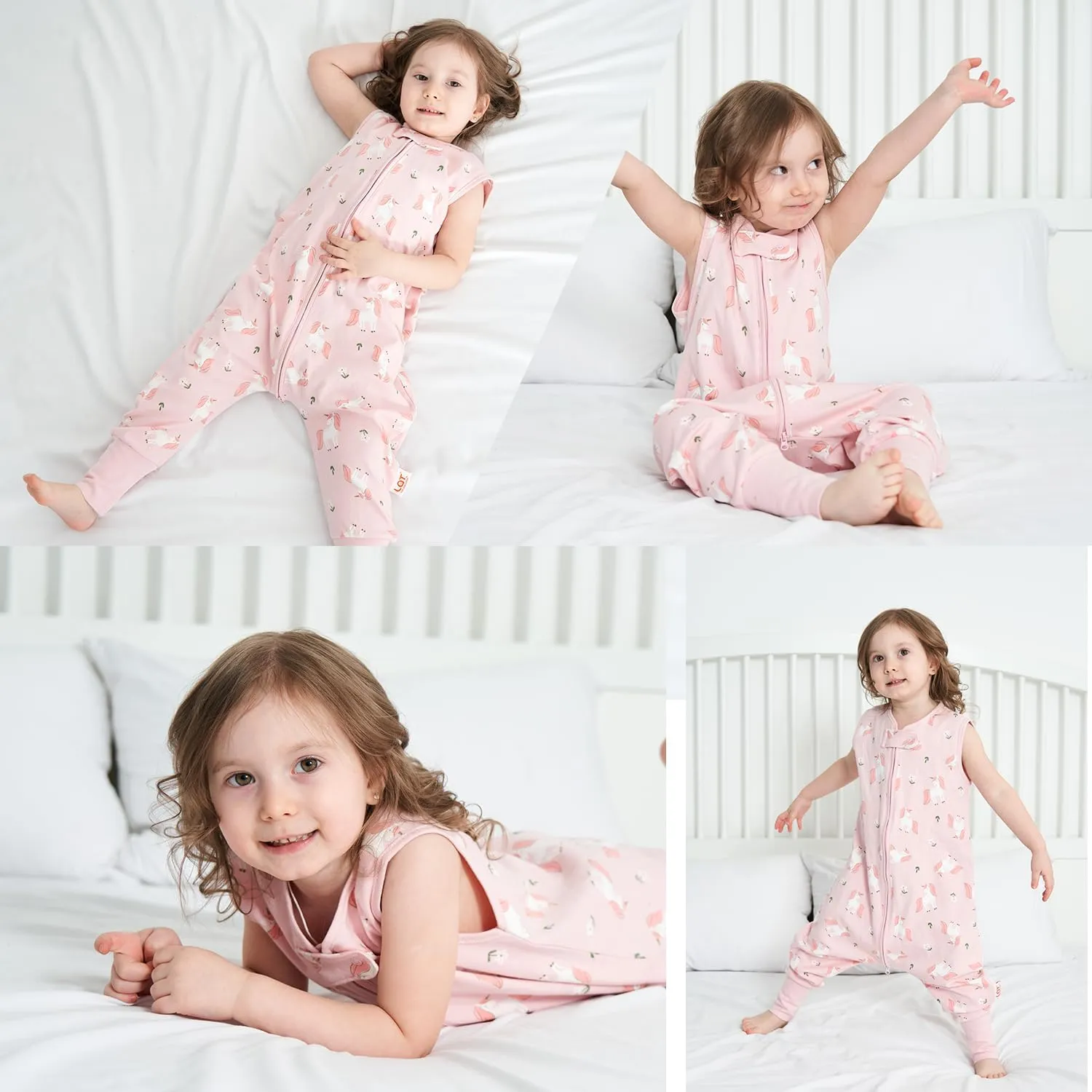Miracle Baby Sleeping Sack with Feets TOG 0.5 100% Cotton Sleeveless Baby Wearable Blanket Baby Sleeping Bag