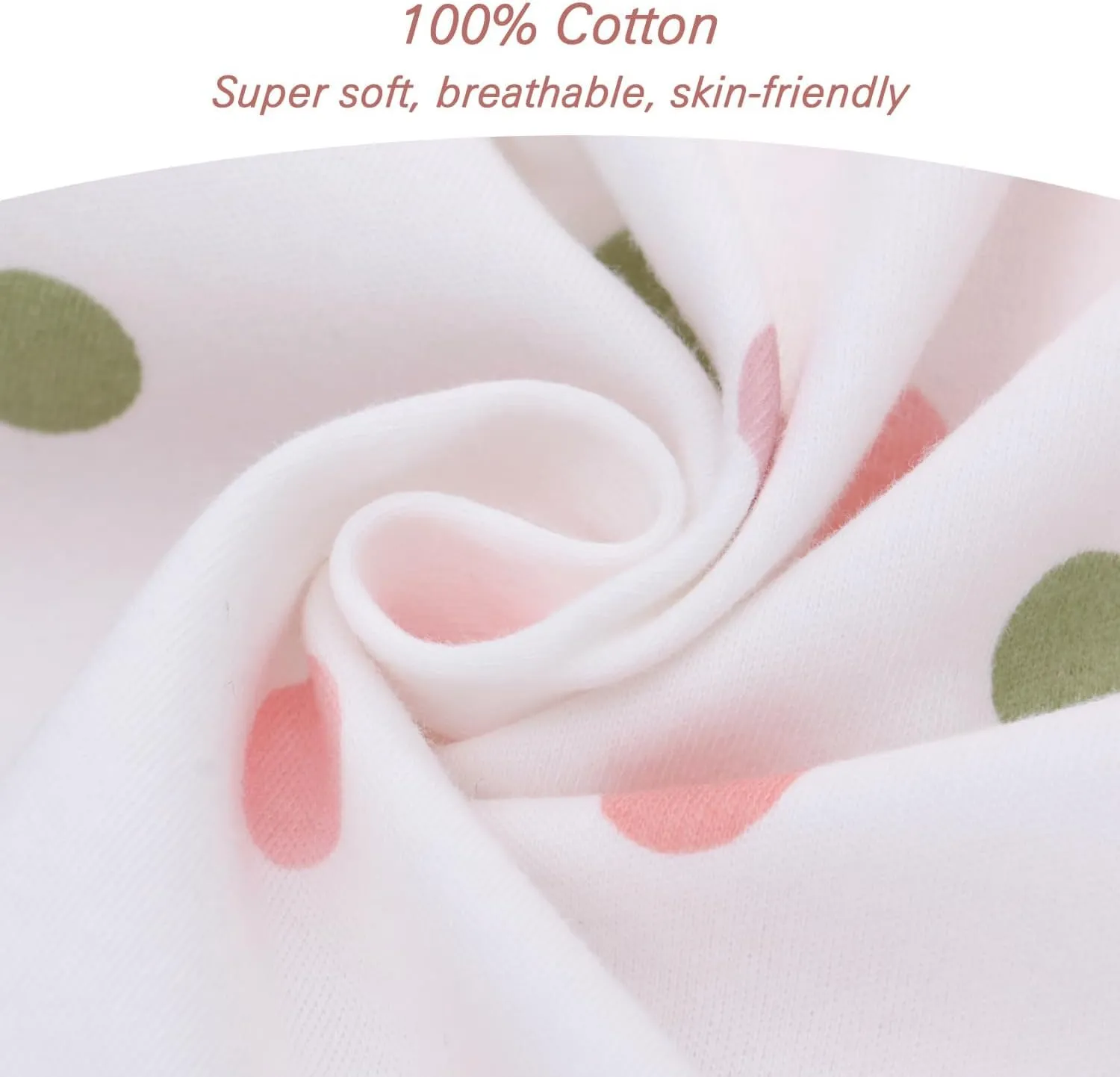 Miracle Baby Sleeping Sack with Feets TOG 0.5 100% Cotton Sleeveless Baby Wearable Blanket Baby Sleeping Bag